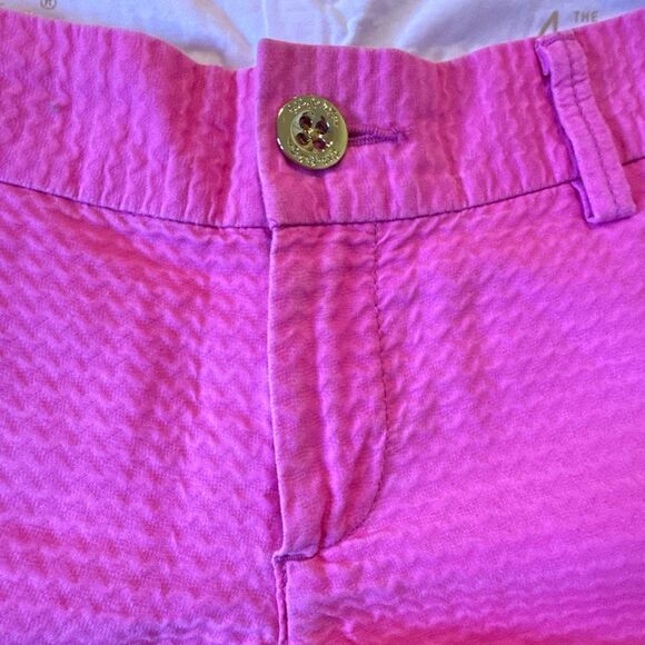 Lilly Pulitzer the Callahan 5”’inseam pink low rise shorts 4 - Picture 9 of 11